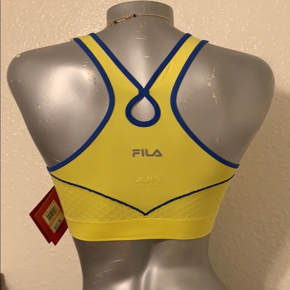 NWT Fila Seamless Keyhole Racer-back Bra Small - Picture 2 of 5